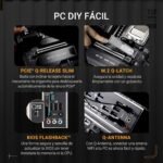 ASUS TUF Gaming X870E-PLUS WIFI7 AMD X870E ATX Motherboard, VRM 16+2+1 Phases, DDR5, PCIe 5.0, Q-Release Slim, M.2, WiFi 7, USB4 Type-C, Aura Sync, AI Cooling II, AI Networking II, and AI Overclocking - Image 7