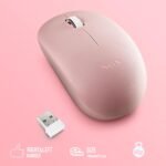 NGS Fog Pro Pink – Optical Wireless Mouse 1000 dpi, Nano USB Interface, 2 Silent Buttons and Scroll Wheel, Plug and Play, Ambidextrous, Pink - Imagen 7