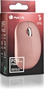 NGS Fog Pro Pink – Optical Wireless Mouse 1000 dpi, Nano USB Interface, 2 Silent Buttons and Scroll Wheel, Plug and Play, Ambidextrous, Pink - Imagen 8