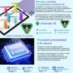 2025 Dernier 10 Pouces Tablette Android 15 Avec 5G Wi-FI 6,20 GO RAM+128 GO ROM (1To TF),Octa-Core Tablette Tactile PC,GMS,Widevine L1,6000mAh,8 MP+5 MP,Avec Clavier+Souris et CAS,Violet - Imagen 5