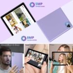 2025 Dernier 10 Pouces Tablette Android 15 Avec 5G Wi-FI 6,20 GO RAM+128 GO ROM (1To TF),Octa-Core Tablette Tactile PC,GMS,Widevine L1,6000mAh,8 MP+5 MP,Avec Clavier+Souris et CAS,Violet - Imagen 7