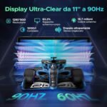 DOOGEE U11 Android 16 Tablet 11 Inch, 16GB+128GB/2TB TF 8580mAh, Gemini AI Octa Core Tablet Kids, 13MP+5MP, 5G WiFi Tablet, HD 90Hz/Widevine L1/GMS/GPS/Face ID/OTG/3.5mm Jack Tablets Child - Image 8