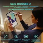 DOOGEE U11 Android 16 Tablet 11 Inch, 16GB+128GB/2TB TF 8580mAh, Gemini AI Octa Core Tablet Kids, 13MP+5MP, 5G WiFi Tablet, HD 90Hz/Widevine L1/GMS/GPS/Face ID/OTG/3.5mm Jack Tablets Child - Image 10