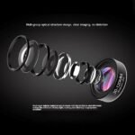 Professional Macro Lens for Phone Camera Photography Extension, COSULAN Accessory 4K UHD Macro Lens 30-120mm with the Universal Clip for Android Phones, iPhone, - Imagen 4