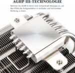 Thermalright AXP120-X67 Low Profile CPU Air Cooler with 120mm PWM Fan TL-C12015 4 Heat Pipes 67mm Height for AMD AM4/Intel LGA 1700/1150/1151/1155/1156/1200/200/200 11/20 38 UK - Image 4