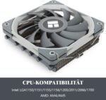 Thermalright AXP120-X67 Low Profile CPU Air Cooler with 120mm PWM Fan TL-C12015 4 Heat Pipes 67mm Height for AMD AM4/Intel LGA 1700/1150/1151/1155/1156/1200/200/200 11/20 38 UK - Image 6