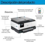 HP OfficeJet Pro 8122e, Professional A4 Colour Ink Multifunction Printer, Copy, Scanner, Mobile Fax, Wi-Fi, Auto Duplex Printing, 3 Months Instant Ink Print with HP+, Grey - Image 4