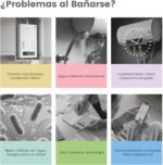 COMFEE ' CWH15ED1380EUW 80L Electric Wall Heater, Double Tank, Under Sink Space, Compact and Easy to Install, Wi-Fi Connection, App Remote Control, White - Image 4