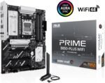 ASUS PRIME B850-PLUS WIFI AMD B850 ATX Motherboard, DDR5, PCIe 5.0 Ready, Three M.2 Slots, Wi-Fi 6E, Realtek 2.5Gb Ethernet, DisplayPort, HDMI, USB 10Gbps Type-A and Type-C, BIOS FlashBack, Aura Sync - Image 3