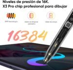 XPPen Magic Drawing Pad 12 Inch, Graphic Tablet with Independent Screen X3 Pro Pencil 16K Levels Resolution 2160 x 1440, Android Tablet 8GB+256GB WiFi, Graphics Tablet Digital Drawing Portable - Imagen 3