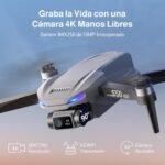 Ameta Drone with Camera 4K Adults, S50 Lite Professional GPS Drone with Camera/Auto Return/50 Minutes of Flight/Follow Me/Smart Modes/Gestures Control/500m Range, Less than 249g - Imagen 3