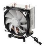 Enfriador de aire RGB CPU con 2 tubos de calor para LGA775 1150 1151 1155 1156 1200 y enchufes Ventilador de refrigeración eficiente para sistemas de escritorio (A400) - Image 3