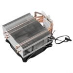 Enfriador de aire RGB CPU con 2 tubos de calor para LGA775 1150 1151 1155 1156 1200 y enchufes Ventilador de refrigeración eficiente para sistemas de escritorio (A400) - Image 6