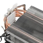 Enfriador de aire RGB CPU con 2 tubos de calor para LGA775 1150 1151 1155 1156 1200 y enchufes Ventilador de refrigeración eficiente para sistemas de escritorio (A400) - Image 7