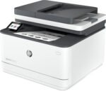 HP LaserJet Pro 3102fdw 3G630F, Laser Printer A4 Multifunction Monochrome Automatic Duplex Scanner, Copier, Fax (33ppm, Wi-Fi, 800MHz Processor, 512MB Memory, HP Smart App) White and Grey - Image 4