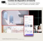 LG 32GX850A-B.AEU Ultragear OLED Gaming Monitor, 32", (3840 x 2160), 165Hz, 0.03ms (GTG), Dual Mode, G-Sync Compatible and FreeSync Premium Pro, Tilt and Height Adjustable, Grayish Purple - Imagen 10