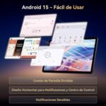 Tablet with Keyboard and Pencil – 18GB RAM+ 128GB ROM(2TB TF), Android 15 Tablet 10 Inches, 6000 mAh, 5MP+2MP, Gemini AI, 5G WiFi, GPS (4 Year Warranty - Image 4