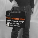 Funda personalizada para laptop, bolsa de mensajero con correa desmontable para portátiles corporativos de 13, 14 y 15.6 pulgadas - Image 3