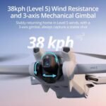 DJI Mini 3 Pack Fly More (RC) - Mini Drone with Lightweight and Foldable Camera with 4K HDR Video, 38 Min Flight Time, Vertical Recording and Smart Functions, Grey - Imagen 6