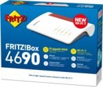 Fritz!Box 4690 – Router, WiFi 7, Dual Band 4x4 (5760 Mbps 5GHz and 1200 Mbps 2.4 GHz), Mesh, WAN 10Gb, 1 x LAN 10Gb, 3 LAN 2.5 GB, 1 x USB 3.0, DECT Base, Spanish Interface - Image 5