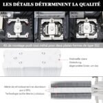 Thermalright Assassin King 120 SE ARGB CPU Air Cooler, AK120 SE ARGB, 5 Heatpipes, AGHP Technology, TL-C12CW-S PWM Quiet Fan CPU Cooler with S-FDB Bearing, for AMD AM4 AM5/Intel 1151/1155/1200/1700 - Image 3