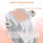 Thermalright Assassin King 120 SE ARGB CPU Air Cooler, AK120 SE ARGB, 5 Heatpipes, AGHP Technology, TL-C12CW-S PWM Quiet Fan CPU Cooler with S-FDB Bearing, for AMD AM4 AM5/Intel 1151/1155/1200/1700 - Image 6