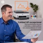 HP Smart Tank 7605 28C02A – A4 Multifunction Printer with Refillable Ink Tank, Colour Printing, Scanner, Copier, Fax, Wi-Fi, Smart App, Black and White - Imagen 5