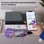 HP Smart Tank 7605 28C02A – A4 Multifunction Printer with Refillable Ink Tank, Colour Printing, Scanner, Copier, Fax, Wi-Fi, Smart App, Black and White - Imagen 6