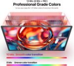 UPERFECT 18 Inch 4K Portable Monitor with Matte Eye-Care IPS Display UHD 3840*2160 Support Built-in USB C Mini HDMI for Laptop PC Smartphone Switch Xbo PS4/5, Mobile Display VESA Mount - Image 4