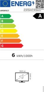 UPERFECT 18 Inch 4K Portable Monitor with Matte Eye-Care IPS Display UHD 3840*2160 Support Built-in USB C Mini HDMI for Laptop PC Smartphone Switch Xbo PS4/5, Mobile Display VESA Mount - Image 13