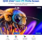 16 Inch Portable Monitor, 2560 x 1600 (2.5K) 144Hz, Portable Gaming Monitor with USB-C and Mini HDMI for PC/Laptop/PS5, Laptop Screen Extender with Stand - Imagen 3