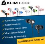 KLIM Fusion Headphones with Microphone for Mobile Phone + 5 Year Warranty + Innovative Memory Foam + 3.5 mm Jack + Compatible with Smartphone, Tablet, Console, PC – New Version – Black - Imagen 8