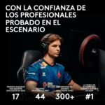 Logitech G Pro 2 Lightspeed, Wireless Gaming Mouse, for Right or Left Handed with up to 4 Customizable and Switchable Magnetic Side Buttons, 44,000 dpi Sensor, USB-C Charging, PC/Mac-Black - Image 4