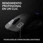 Logitech G Pro 2 Lightspeed, Wireless Gaming Mouse, for Right or Left Handed with up to 4 Customizable and Switchable Magnetic Side Buttons, 44,000 dpi Sensor, USB-C Charging, PC/Mac-Black - Image 8