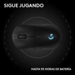 Logitech G Pro 2 Lightspeed, Wireless Gaming Mouse, for Right or Left Handed with up to 4 Customizable and Switchable Magnetic Side Buttons, 44,000 dpi Sensor, USB-C Charging, PC/Mac-Black - Image 13
