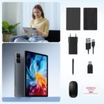 Android 15 Tablet 11 Inch, 4G LTE and WiFi 5G, Octa-Core, 36GB RAM+512GB ROM (1TB TF), Widevine L1, FHD 2K 2000x1200, GMS/GPS/Camera 8+13MP/9580mAh Battery with Keyboard+Mouse (Grey) - Image 7