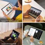 DOOGEE Tab E3 Pro Android Tablet 15, 32GB+256GB/2TB, Tablet 13 Inch Octa Core 11000mAh Helio G100 Gaming Tablets, Gemini AI/4G Dual SIM+WiFi 5G/13MP+8MP/GPS/OTG/Face ID/4 Speakers Tablet Large - Imagen 10