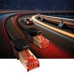 Cat 8 RJ45 Ethernet Network Cable 0.5m (Lot of 6), Internet Cable 1m 2m 5m 8m 10m 12m 40Gbps 2000MHz Gold Plated Shielded Cable (Pack of 6) - Imagen 4