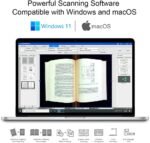 Viisan S21 Book and Document Scanner. Correct the curvature of Book pages automatically. Capture up to A2. 23MP resolution. Document and OCR Software Editing. Windows&Mac - Imagen 8