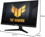 ASUS TUF Gaming VG249Q3A 24" Monitor (Full HD(1920x1080), 180Hz, Fast IPS, ELMB, 1ms (GTG), FreeSync Premium, Variable Overdrive, 99% sRGB) - Imagen 8