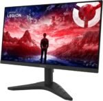 Lenovo Legion R24s - FHD 23.8" Gaming Monitor (IPS, 144Hz Refresh Rate, 1ms MPRT Response Time, 16:9, HDMI 2.1 + DP 1.2, VESA MediaSync - AMD FreeSync, Tilt Stand) - Black - Imagen 3