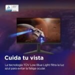 Lenovo Legion R24s - FHD 23.8" Gaming Monitor (IPS, 144Hz Refresh Rate, 1ms MPRT Response Time, 16:9, HDMI 2.1 + DP 1.2, VESA MediaSync - AMD FreeSync, Tilt Stand) - Black - Imagen 8