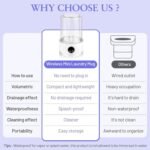 Portable Washing Machines Mini Rechargeable, 1L Capacity for Underwear, Socks and Baby Clothes, Washing with Long Lasting Battery, Ideal for Travel and Small Spaces - Image 8