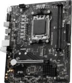 MSI Pro A620M-E ProSeries Motherboard (AMD 9000/8000/7000 Series Processors, AM5, DDR5, PCIe 4.0, SATA 6Gb/s, M.2, USB 3.2 Gen 1, DVI/HDMI, mATX) - Imagen 4