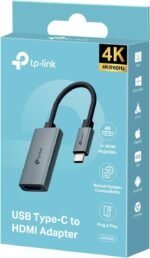 TP-Link UA520C USB Type-C to HDMI Adapter 4K@60Hz, Plug and Play, Compatible with MacBook Pro, iPad Pro, Windows, MacOS, iPadOS, iOS, Android, Linux, Chrome OS, Aluminum Housing - Image 7