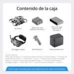 DJI Avata 2 Pack Fly More (3 Batteries), FPV Drone with 4K Camera, One Touch Stunts, Built-in Propeller Guard, Camera Drone with Goggles 3 and RC Motion 3 - Imagen 7