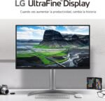 LG 27UQ850V-W - Ultrafine Monitor, 27", 16:9, 3840x2160, HDMIx1, AMD FreeSync, F-Rated, USB-C, 5ms Nano IPS, White - Image 9
