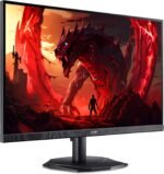 Acer Nitro KG242YX1BMIIPX, Gaming Monitor 23.8" Full HD 200Hz (1920x1080, 16:9, 250 Nits, Response Time 1m/s (VRB), 2xHDMI 2.0/1xDP 1.2), Monitor PC, Black - Image 3