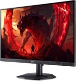 Acer Nitro KG242YX1BMIIPX, Gaming Monitor 23.8" Full HD 200Hz (1920x1080, 16:9, 250 Nits, Response Time 1m/s (VRB), 2xHDMI 2.0/1xDP 1.2), Monitor PC, Black - Image 4