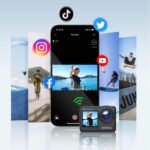 Surfola Sports Camera 4K 60FPS 24MP WiFi, SF530 Aquatic 40M Underwater, Dual Screen Camcorder with Microphone and 2 Batteries - Image 5